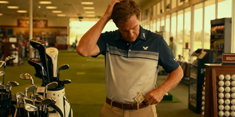 Golfeur cherchant combien dépenser